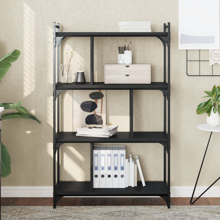 Boekenkast 6-Laags 76X32X Bewerkt Hout Kleur - XdropX