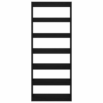 Boekenkast 6-Laags 80 X 30 X 198 Cm Bewerkt Hout - XdropX