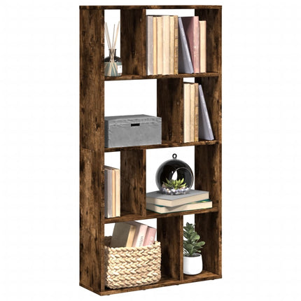 Boekenkast 60X20X120,5 Cm Bewerkt Hout Kleurig - XdropX