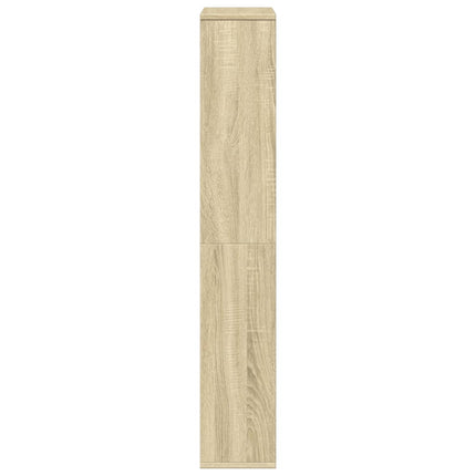 Boekenkast 60X20X120,5 Cm Bewerkt Hout Kleurig - XdropX