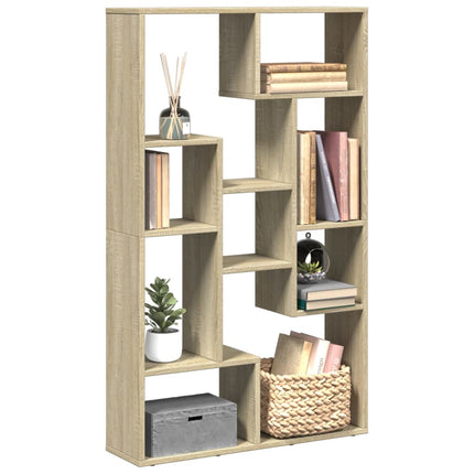 Boekenkast 60X20X120,5 Cm Bewerkt Hout Kleurig - XdropX