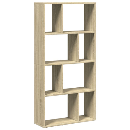 Boekenkast 60X20X120,5 Cm Bewerkt Hout Kleurig - XdropX
