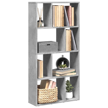 Boekenkast 60X20X120,5 Cm Bewerkt Hout Kleurig - XdropX