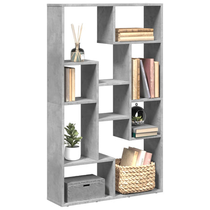 Boekenkast 60X20X120,5 Cm Bewerkt Hout Kleurig - XdropX