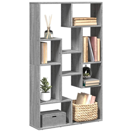 Boekenkast 60X20X120,5 Cm Bewerkt Hout Kleurig - XdropX