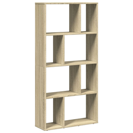 Boekenkast 60X20X120,5 Cm Bewerkt Hout Kleurig - XdropX