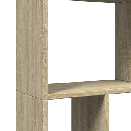 Boekenkast 60X20X120,5 Cm Bewerkt Hout Kleurig - XdropX