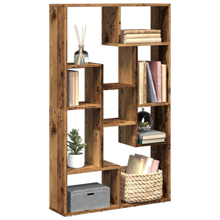 Boekenkast 60X20X120,5 Cm Bewerkt Hout Kleurig - XdropX