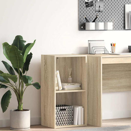 Boekenkast 60X30X Bewerkt Hout Artisanaal Eikenkleurig - XdropX