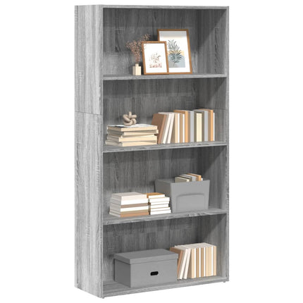 Boekenkast 60X30X Bewerkt Hout Artisanaal Eikenkleurig - XdropX