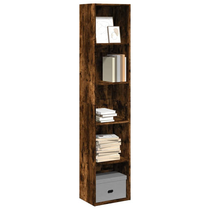 Boekenkast 60X30X Bewerkt Hout Artisanaal Eikenkleurig - XdropX