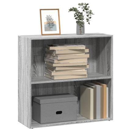 Boekenkast 60X30X Bewerkt Hout Artisanaal Eikenkleurig - XdropX