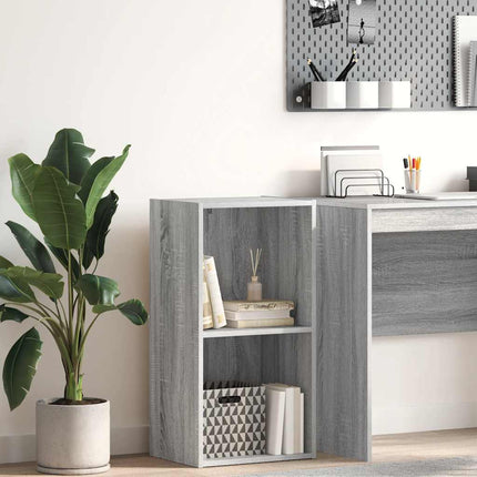 Boekenkast 60X30X Bewerkt Hout Artisanaal Eikenkleurig - XdropX