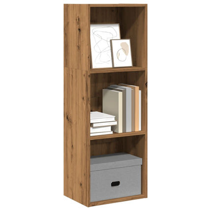 Boekenkast 60X30X Bewerkt Hout Artisanaal Eikenkleurig - XdropX