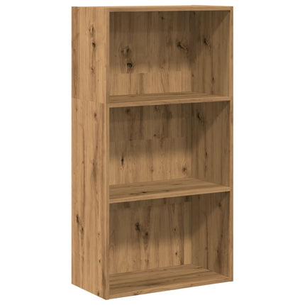 Boekenkast 60X30X Bewerkt Hout Artisanaal Eikenkleurig - XdropX