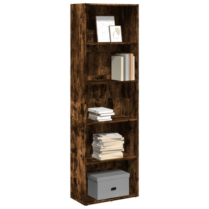 Boekenkast 60X30X Bewerkt Hout Artisanaal Eikenkleurig - XdropX