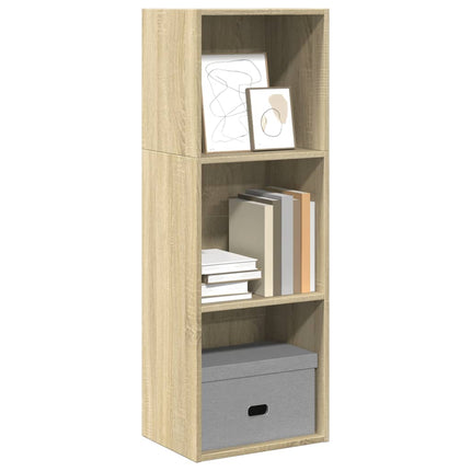 Boekenkast 60X30X Bewerkt Hout Artisanaal Eikenkleurig - XdropX