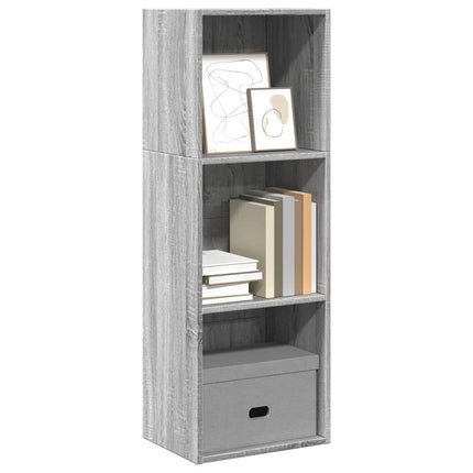 Boekenkast 60X30X Bewerkt Hout Artisanaal Eikenkleurig - XdropX