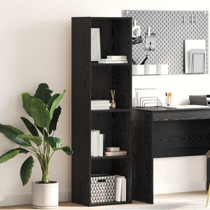 Boekenkast 60X30X Bewerkt Hout Artisanaal Eikenkleurig - XdropX
