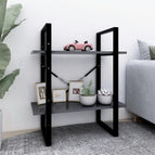 70 cm / Grijs / Bewerkt hout