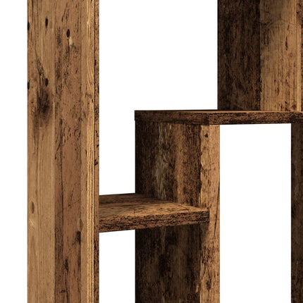 Boekenkast 63X20X90 Cm Bewerkt Hout Kleurig - XdropX