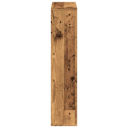 Boekenkast 63X20X90 Cm Bewerkt Hout Kleurig - XdropX