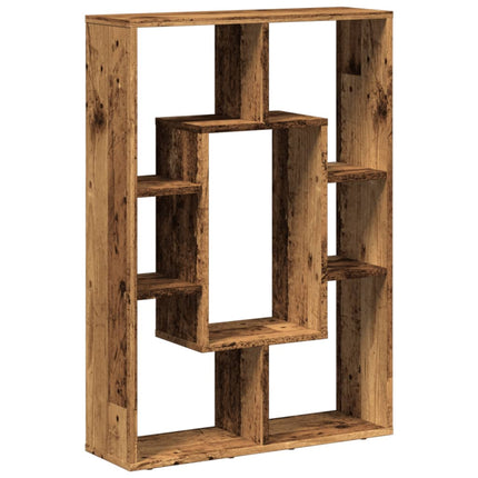 Boekenkast 63X20X90 Cm Bewerkt Hout Kleurig - XdropX