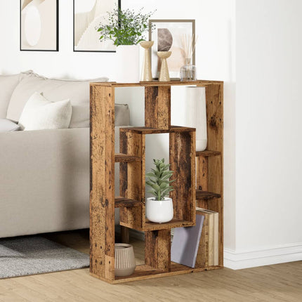 Boekenkast 63X20X90 Cm Bewerkt Hout Kleurig - XdropX