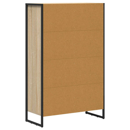Boekenkast 99,5 X 30 X 108,5 Cm Bewerkt Hout Sonoma - XdropX