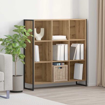 Boekenkast 99,5 X 30 X 108,5 Cm Bewerkt Hout Sonoma - XdropX