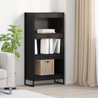 60 x 30 x 121 cm / Zwart eiken