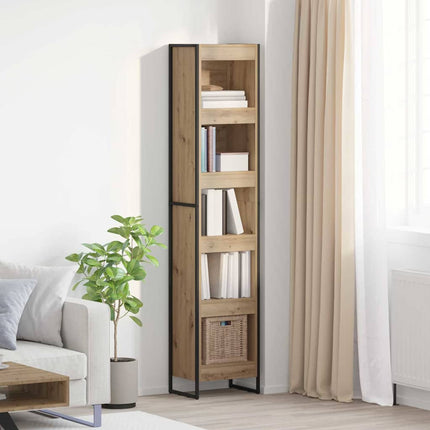 Boekenkast Bewerkt Hout - XdropX