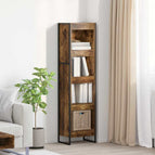 40 x 30 x 155 cm / Gerookt eiken