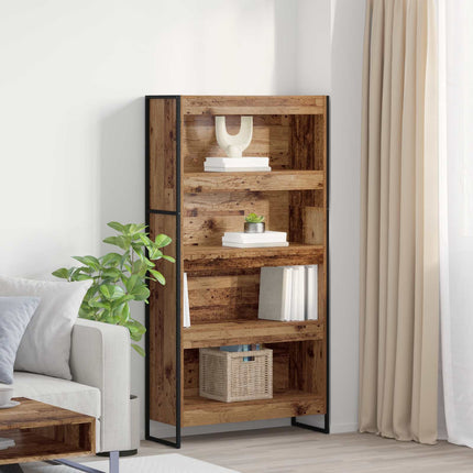 Boekenkast Bewerkt Hout - XdropX