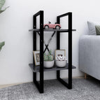 70 cm / Grijs / Bewerkt hout