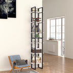 210 cm / Wit / Bewerkt hout