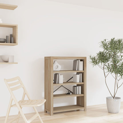 Boekenkast Met 6 Schappen 80X30X Massief Acaciahout - XdropX