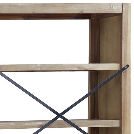 Boekenkast Met 6 Schappen 80X30X Massief Acaciahout - XdropX