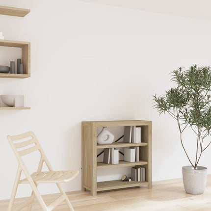 Boekenkast Met 6 Schappen 80X30X Massief Acaciahout - XdropX