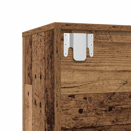 Boekenkasten 3 St Bewerkt Hout Kleurig - XdropX