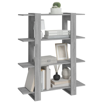 Boekenkast/Kamerscherm 100X30X123,5 Cm Eiken - XdropX