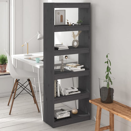 Boekenkast/Kamerscherm 60X30X135,5 Cm Massief Grenenhout - XdropX