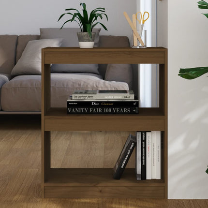Boekenkast/Kamerscherm 60X30X135,5 Cm Massief Grenenhout - XdropX
