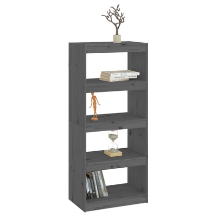 Boekenkast/Kamerscherm 60X30X135,5 Cm Massief Grenenhout - XdropX