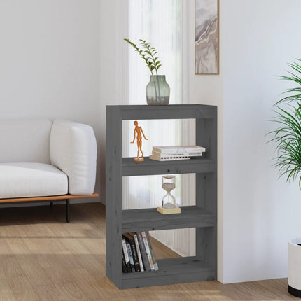 Boekenkast/Kamerscherm 60X30X135,5 Cm Massief Grenenhout - XdropX