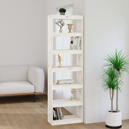 Boekenkast/Kamerscherm 60X30X135,5 Cm Massief Grenenhout - XdropX