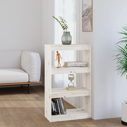 Boekenkast/Kamerscherm 60X30X135,5 Cm Massief Grenenhout - XdropX