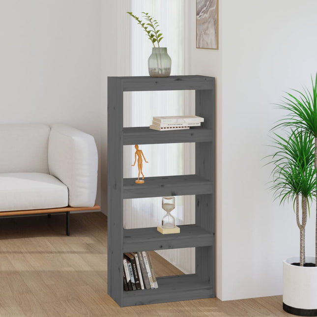 Boekenkast/Kamerscherm 60X30X135,5 Cm Massief Grenenhout - XdropX