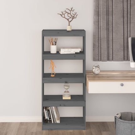 Boekenkast/Kamerscherm 60X30X135,5 Cm Massief Grenenhout - XdropX