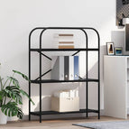 80 x 30 x 109 cm / Zwart eiken